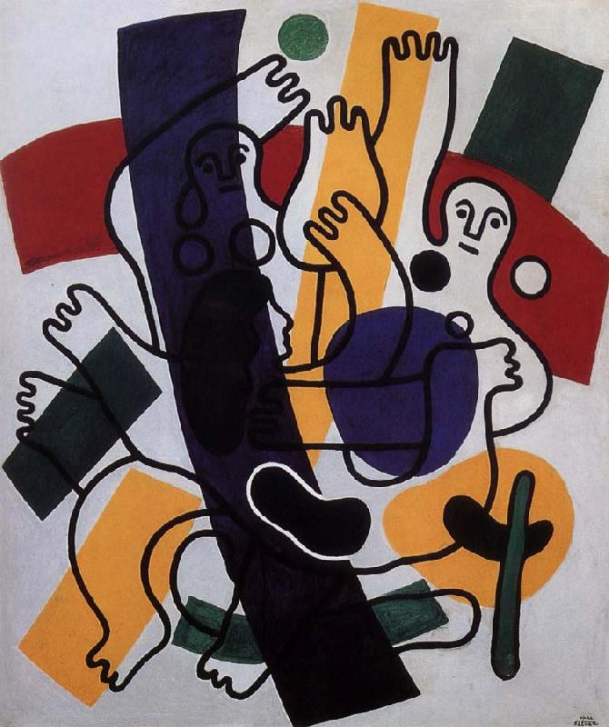 Fernard Leger Dance oil painting image